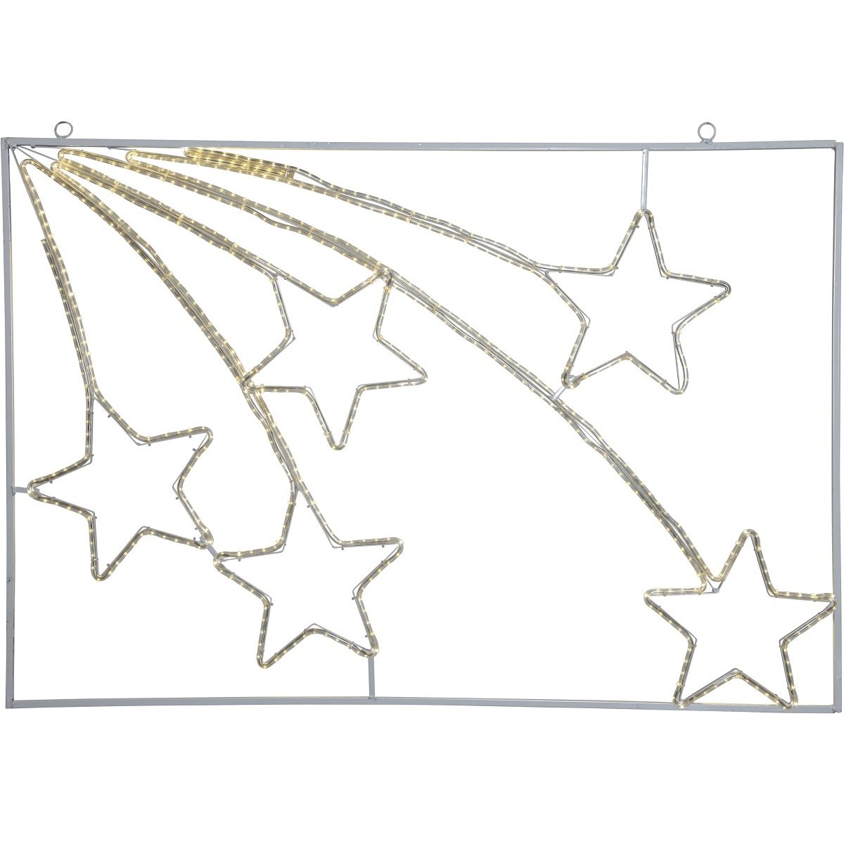 LED-Silhouette Tapesil Sterne Outdoor 600 warmwei� LEDs Nr. 807-31
