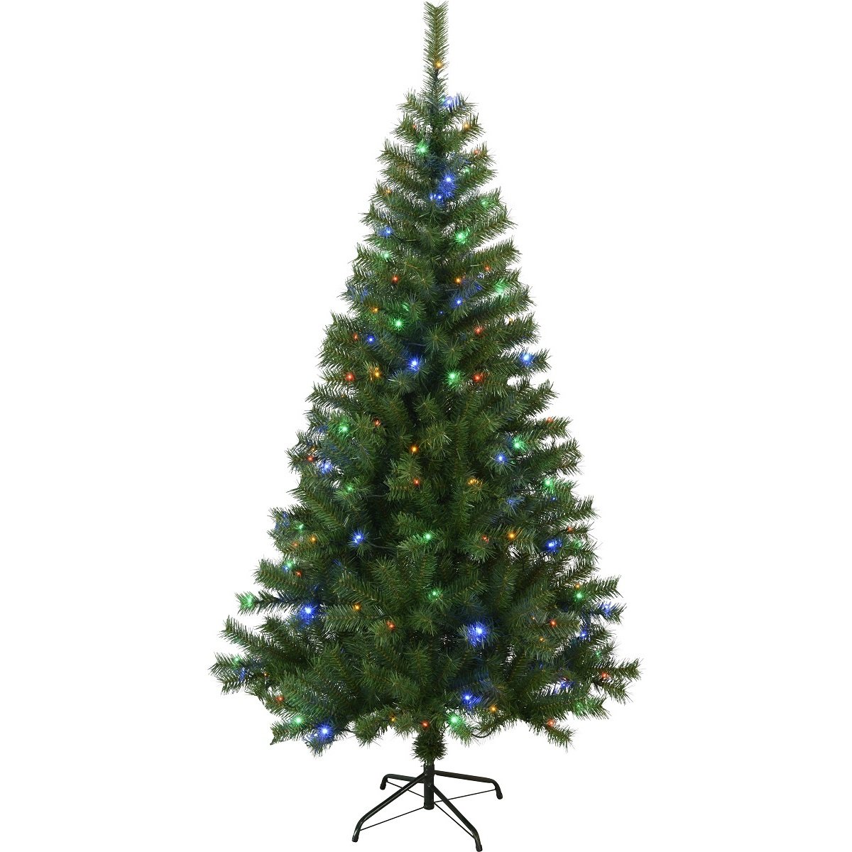 LED-Weihnachtsbaum Kalix gr�n 152 bunte LEDs Nr. 609-23