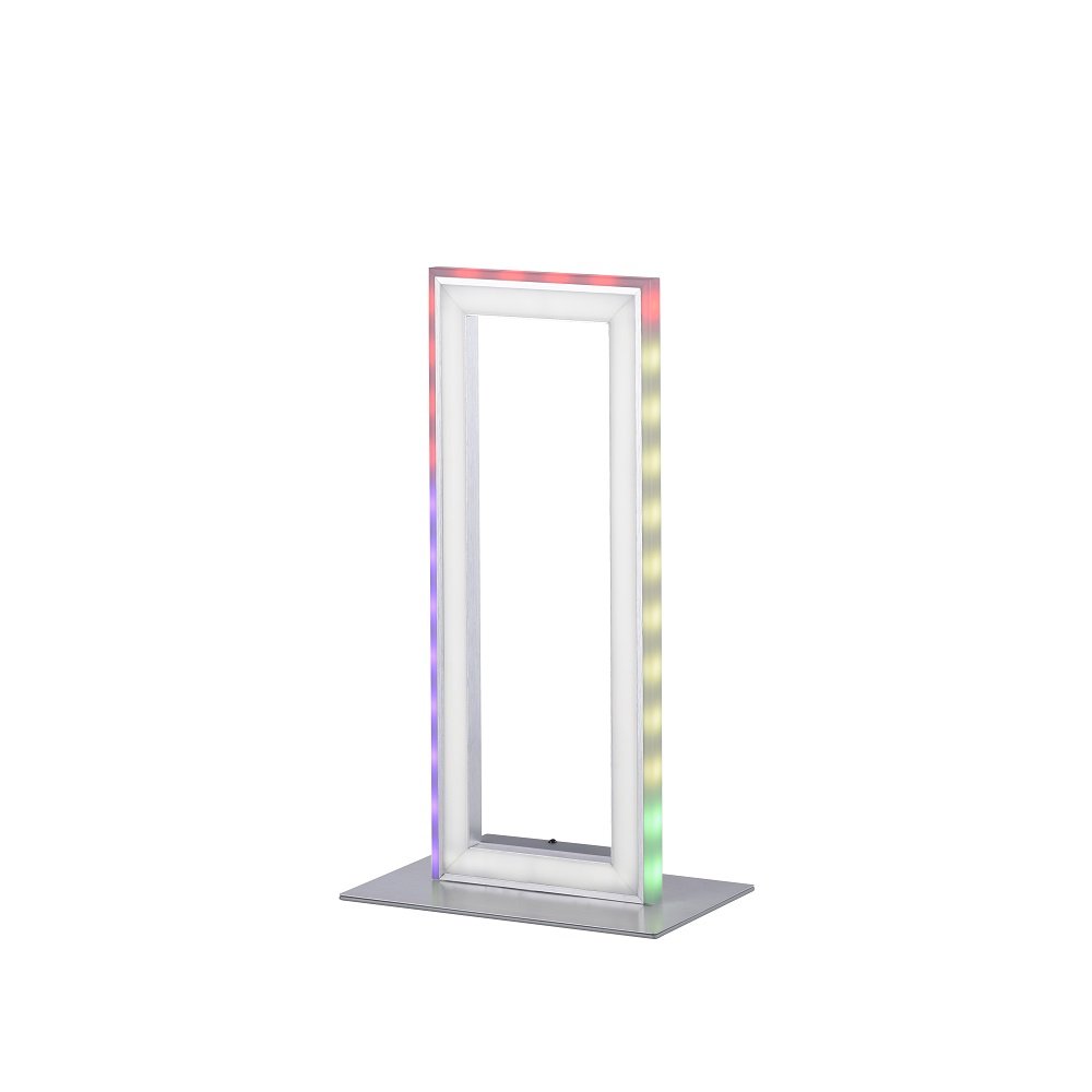 Leuchten Direkt 14639-55 FELIX60 LED Tischleuchte Rainbow RGB silberfarben  --> Leuchten & Lampen online kaufen im Shop | Tischlampen