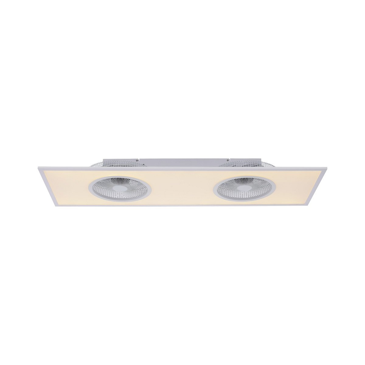 Leuchten Direkt 14643-16 Deckenventilator Flat-Air eckig wei�