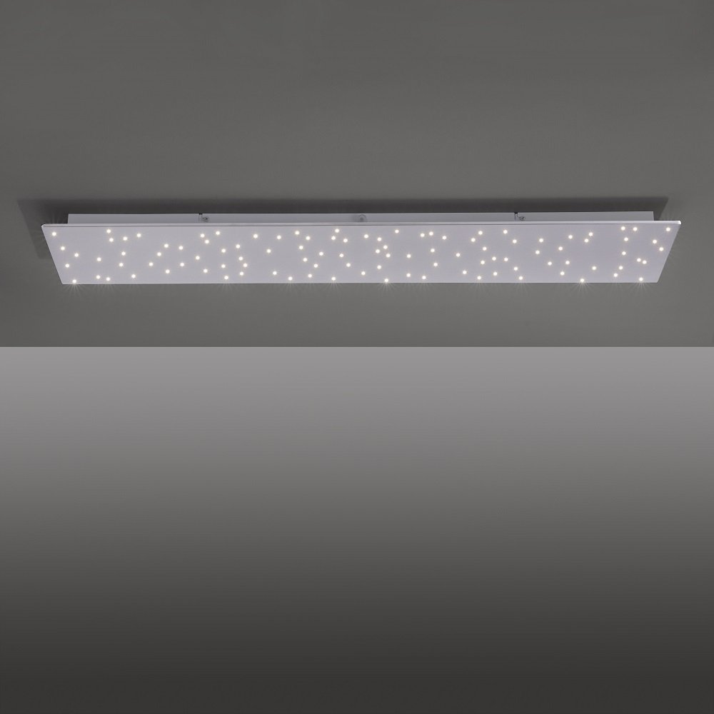 Leuchten Direkt 14672-55 Deckenleuchte Sparkle 100 stahl --> Leuchten &  Lampen online kaufen im Shop