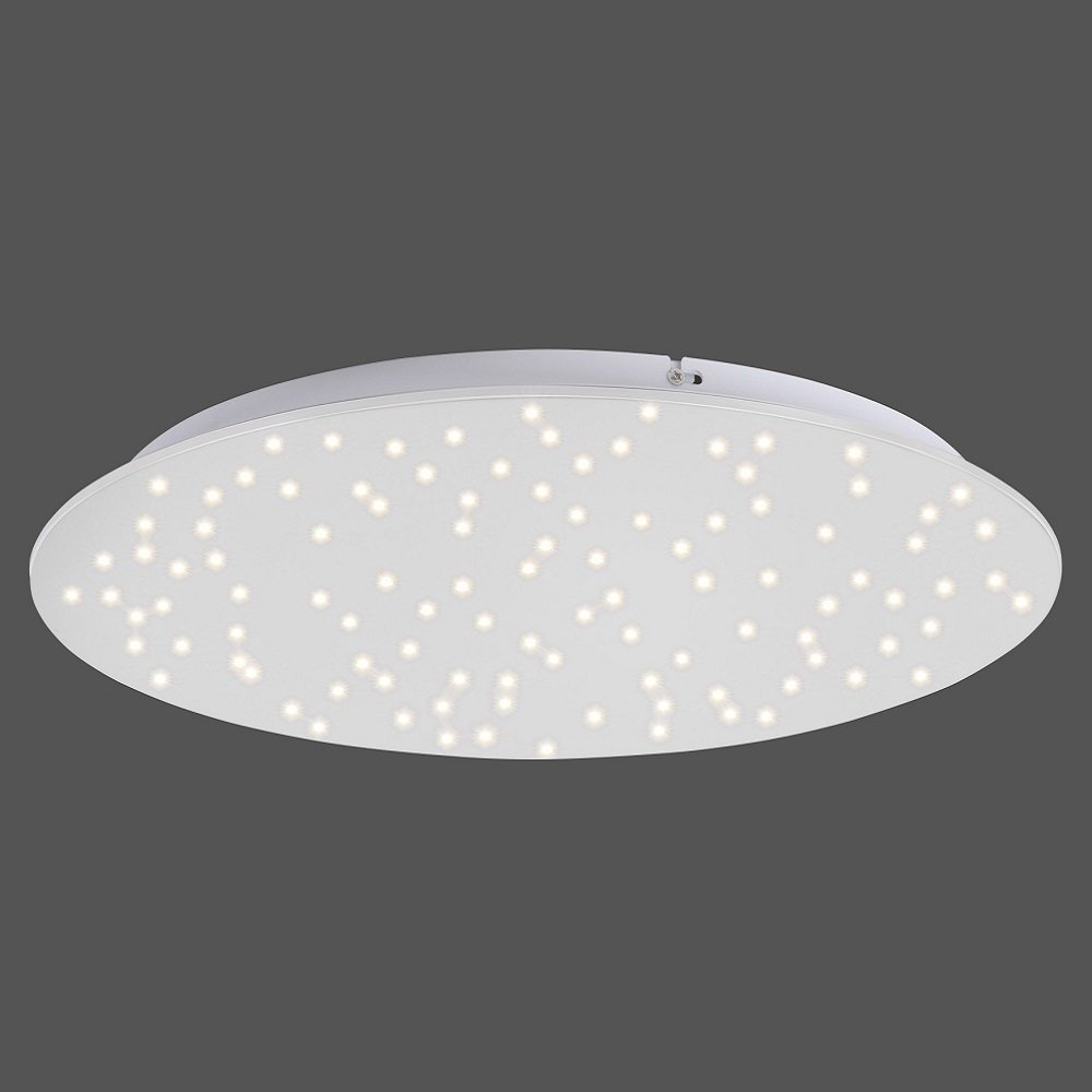 Leuchten Direkt 14673-16-O Deckenleuchte Sparkle weiß rund --> Leuchten &  Lampen online kaufen im Shop