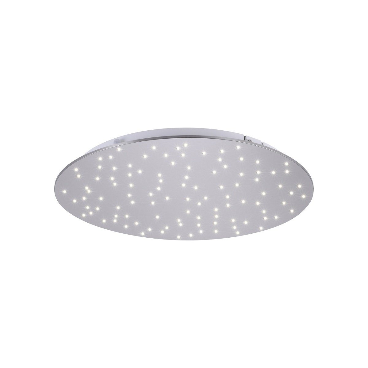 Leuchten Direkt 14673-55 Deckenleuchte Sparkle stahl rund