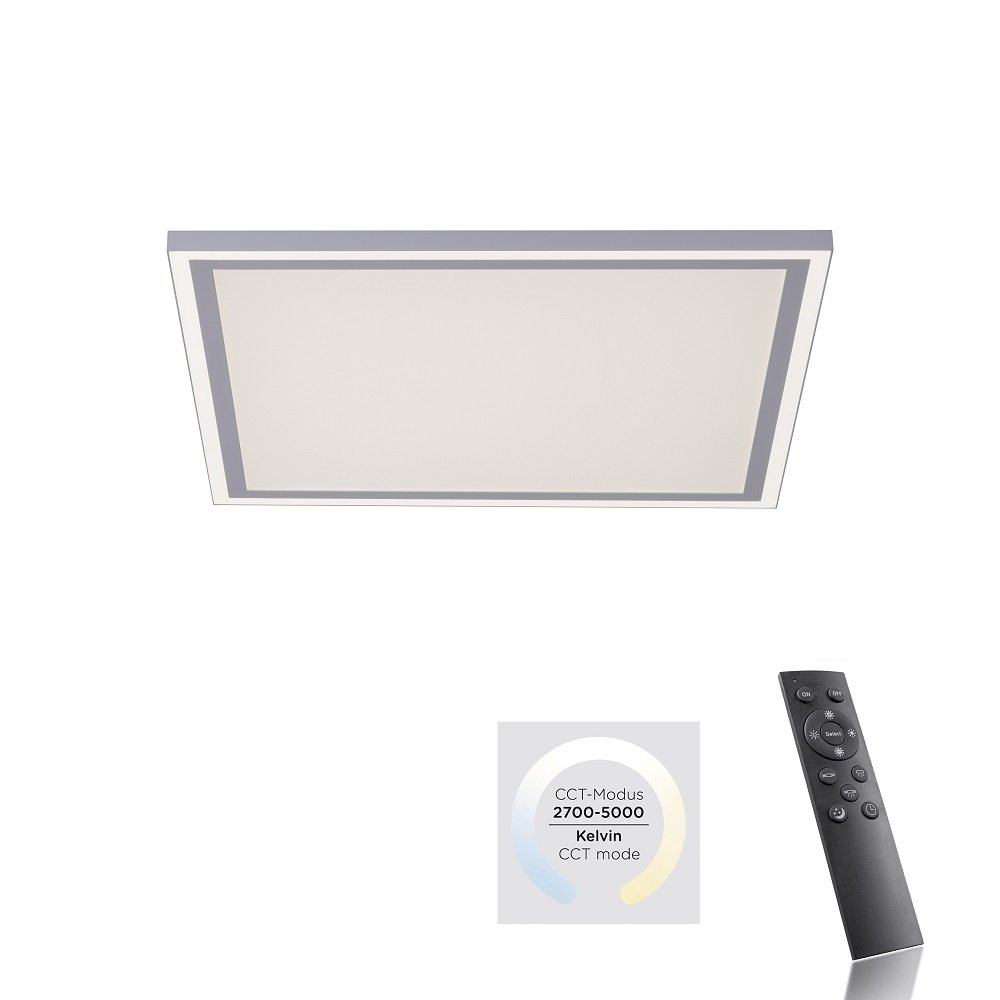 Leuchten Direkt 14851-16 LED Panel Edging 46x46cm weiß eckig --> Leuchten &  Lampen online kaufen im Shop