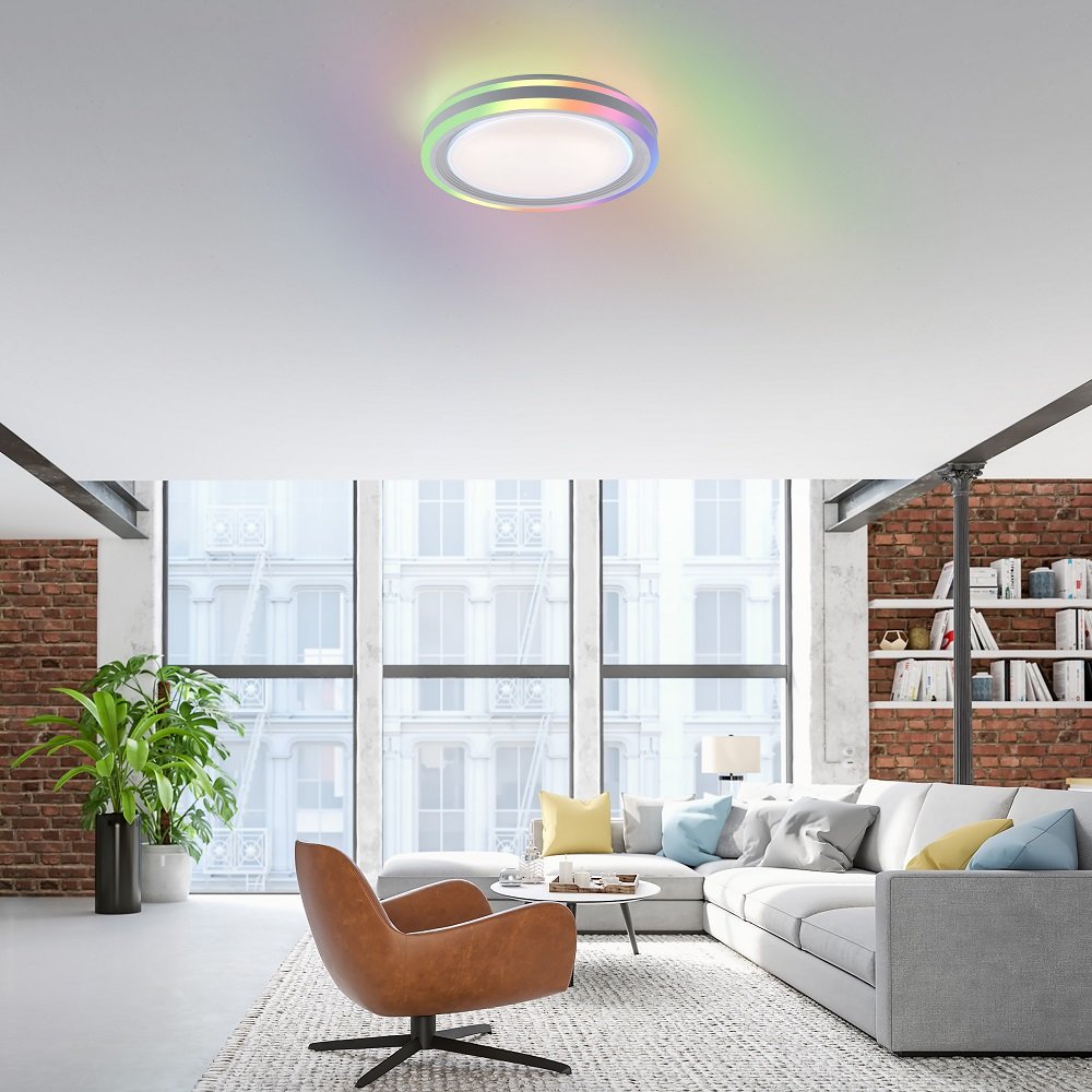 Leuchten Direkt 15152-16 SPHERIC LED Deckenleuchte RGB Rainbow CCT 40cm -->  Leuchten & Lampen online kaufen im Shop