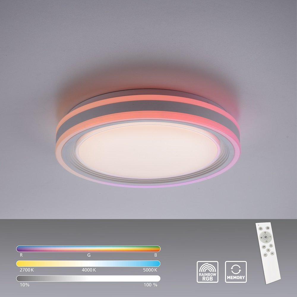 LED Leuchten Shop Deckenleuchte CCT SPHERIC Rainbow RGB Leuchten Direkt & Lampen 15152-16 --> 40cm im online kaufen