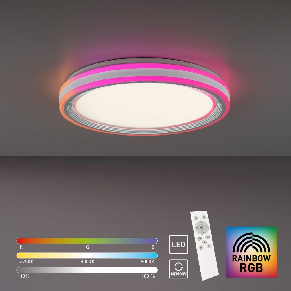 Leuchten Direkt 15154-16 LED Deckenleuchte Spheric RGB CCT 485mm -->  Leuchten & Lampen online kaufen im Shop