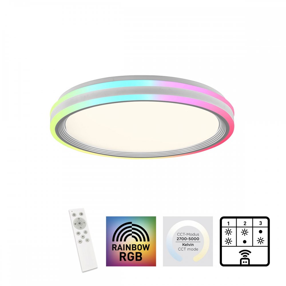 Leuchten Direkt 15154-16 LED Deckenleuchte Spheric RGB CCT 485mm -->  Leuchten & Lampen online kaufen im Shop