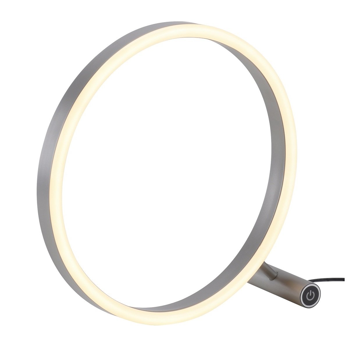 Leuchten Direkt 15390-95 RITUS LED Tischleuchte Aluminium rund Touchdimmer