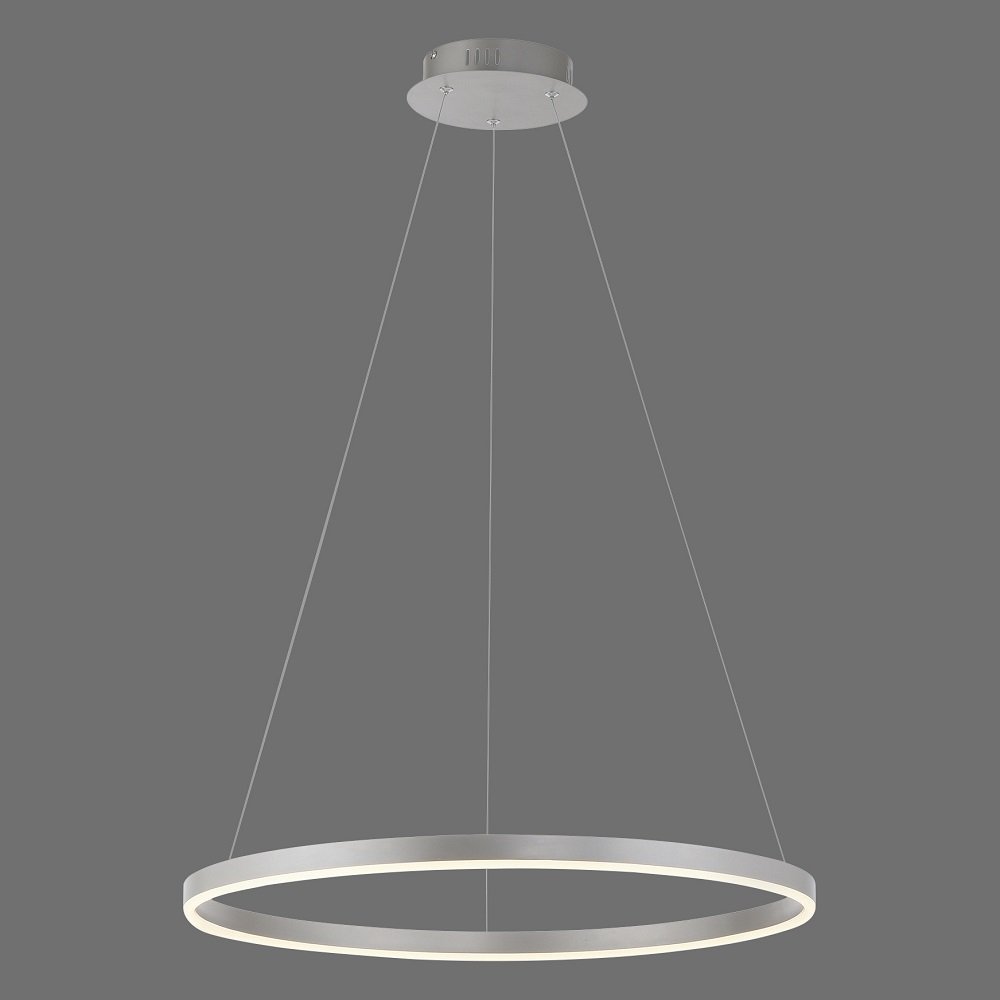 Leuchten Direkt RITUS im online Aluminium 60cm Lampen LED Leuchten & dimmbar rund 15394-95 Pendelleuchte kaufen 