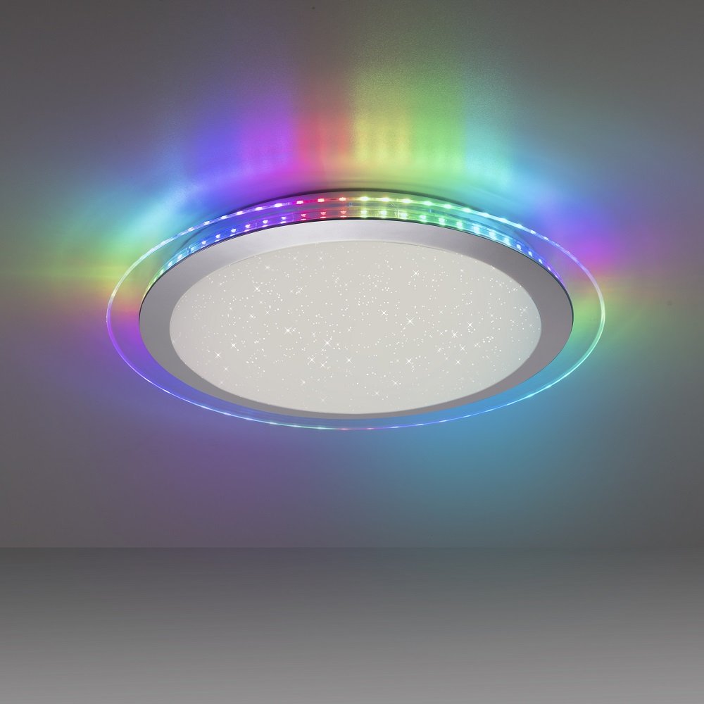 Leuchten Direkt 15411-21 CYBA Deckenleuchte rund 45cm CCT Rainbow RGB -->  Leuchten & Lampen online kaufen im Shop