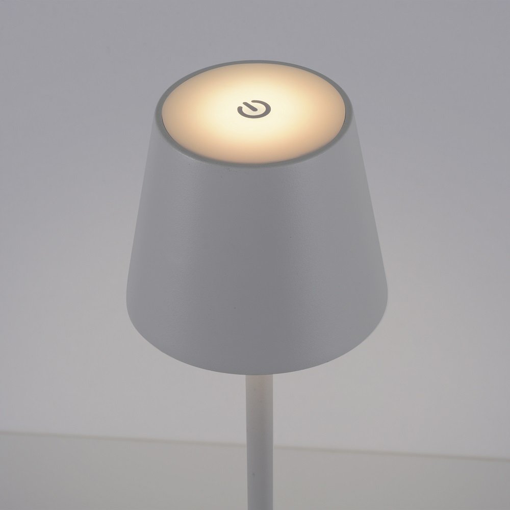 Akku Leuchten LED online Leuchten im Tischleuchte weiß Lampen & Shop kaufen EURIA Direkt 19250-16 -->