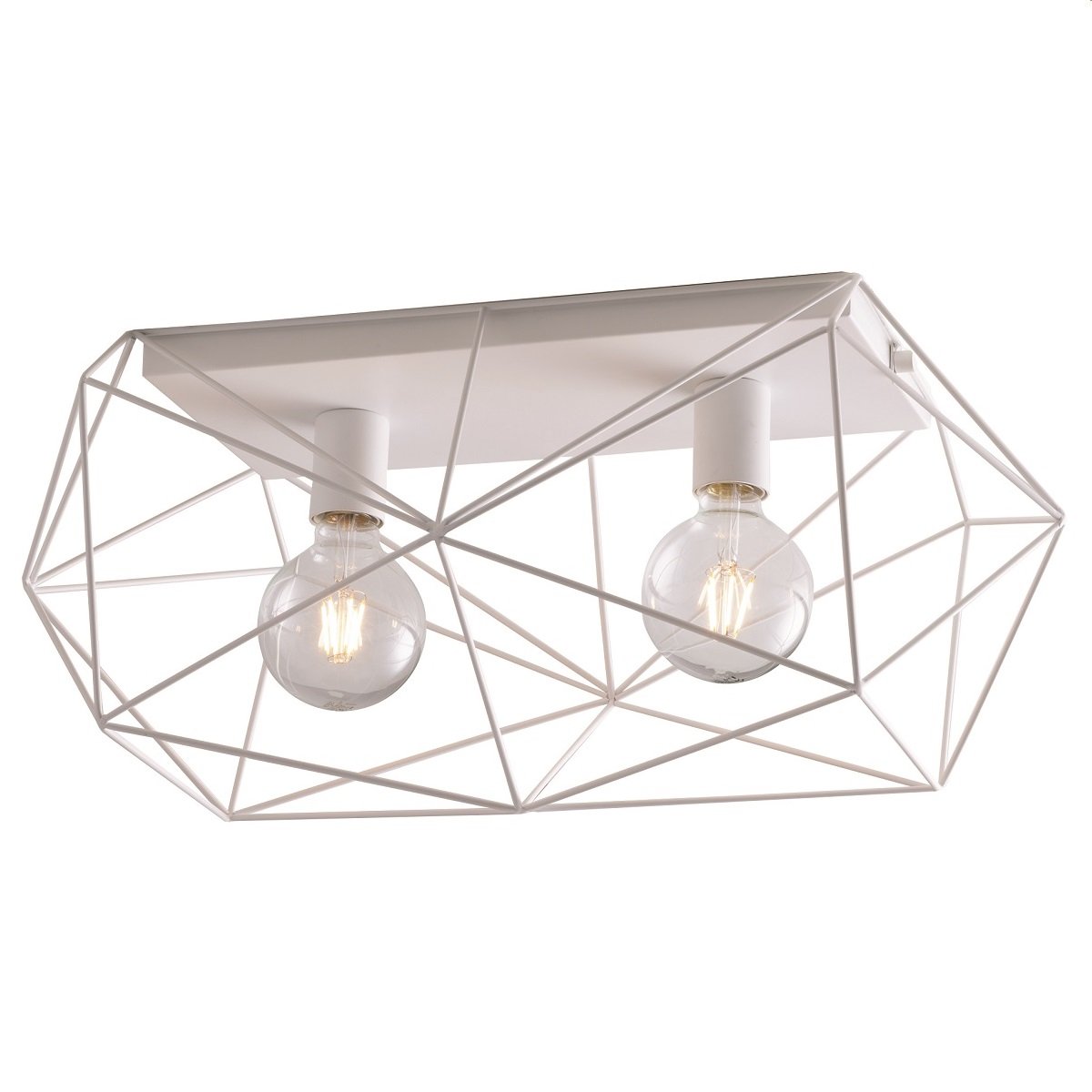 Luce Ambiente Design Abraxas PL2 BCO Deckenleuchte 2-flammig