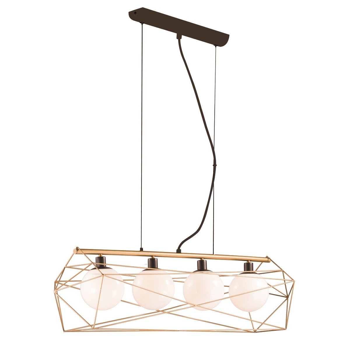 Luce Ambiente Design Abraxas S4 ORO Pendelleuchte 4-flammig