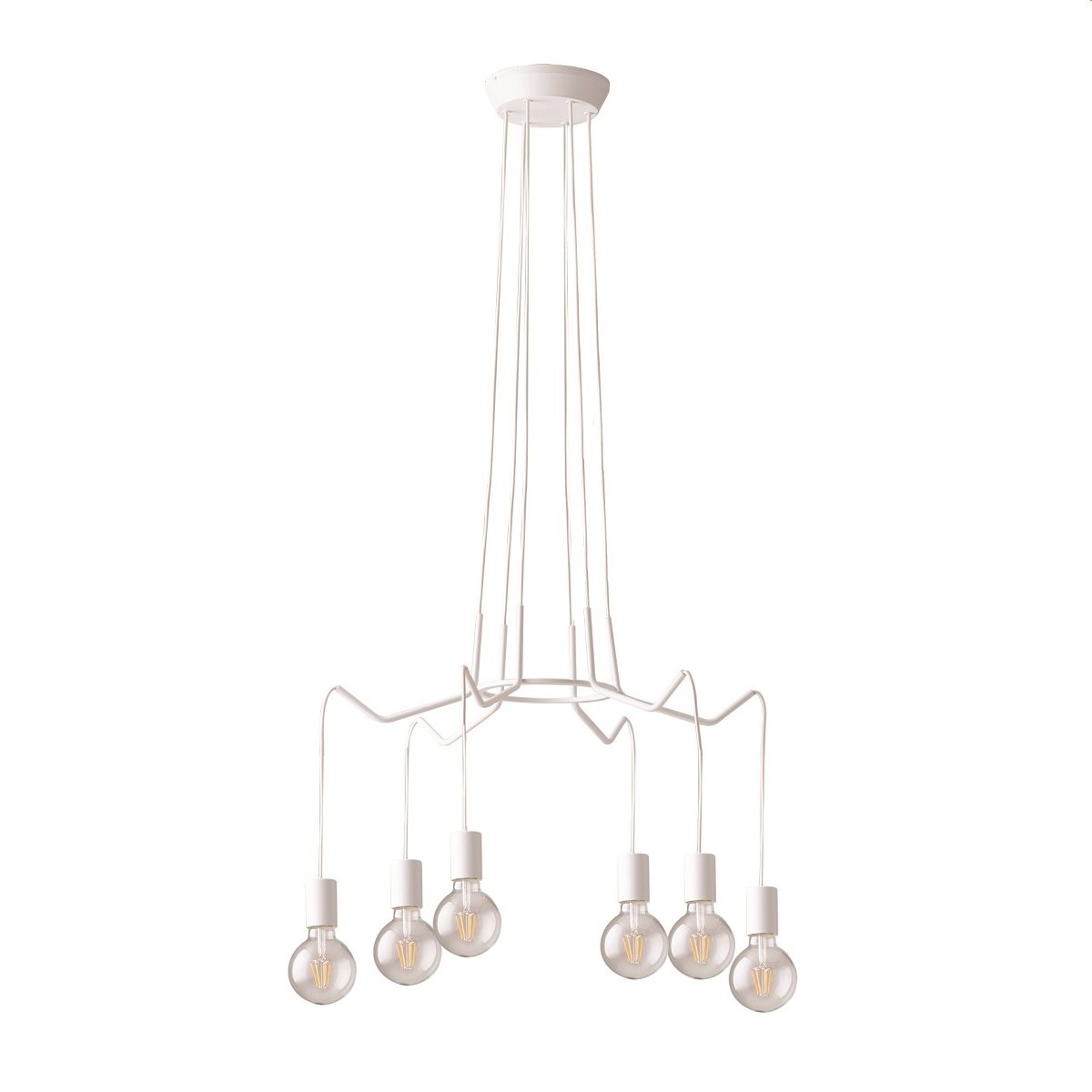 Luce Ambiente Design Habitat S6 BCO Pendelleuchte 6-flammig