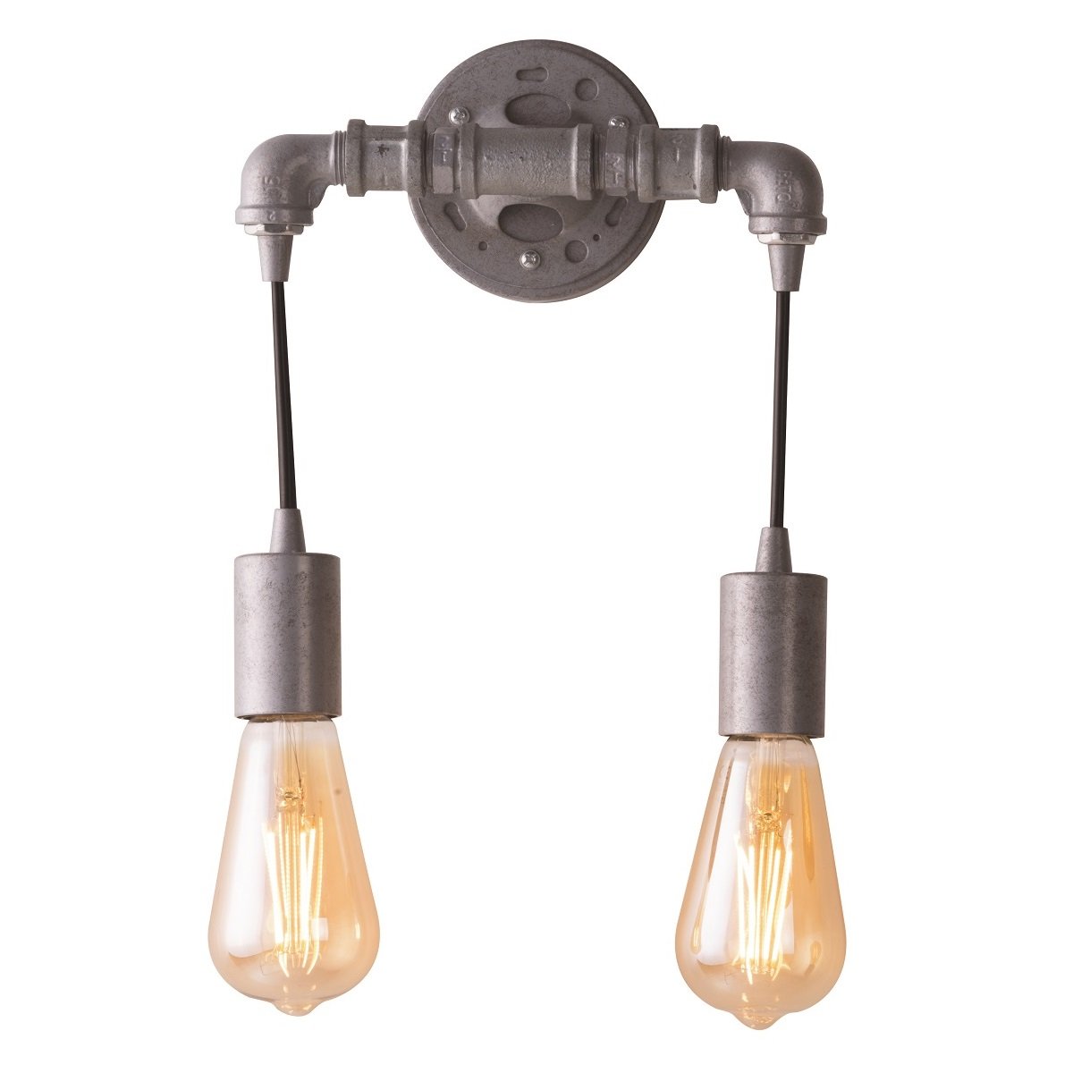 Luce Design Amarcord AP2 ZN Wandleuchte 2-flammig ECO Light zink -->  Leuchten & Lampen online kaufen » Beleuchtung für