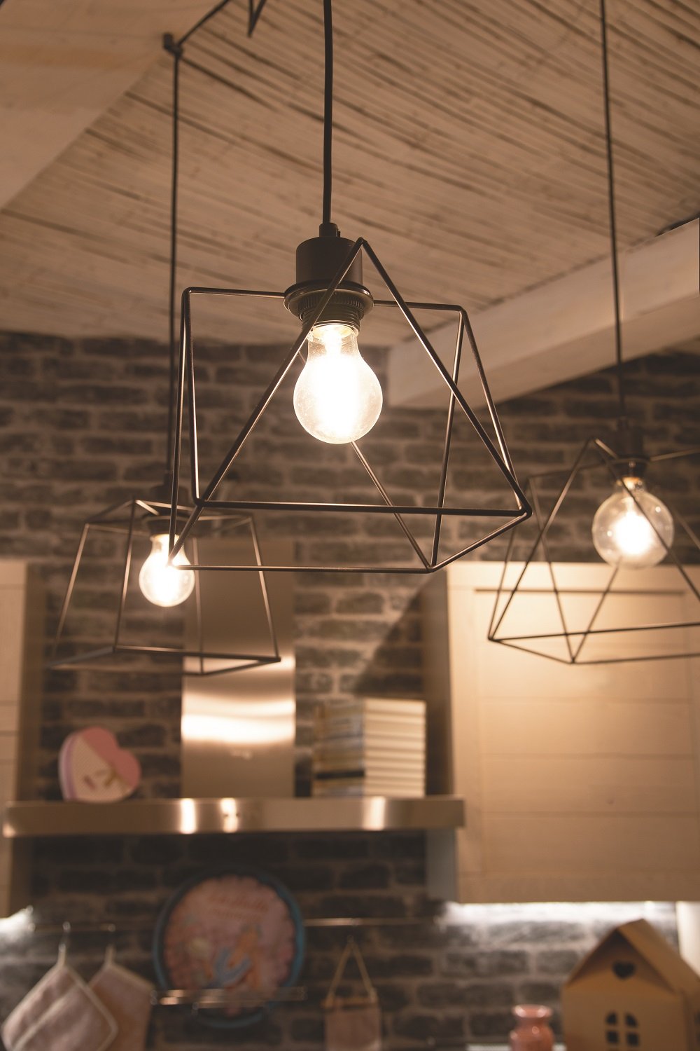 Luce Design Brooklyn S4 Pendelleuchte 4-flammig ECO Light --> Leuchten &  Lampen online kaufen im Shop