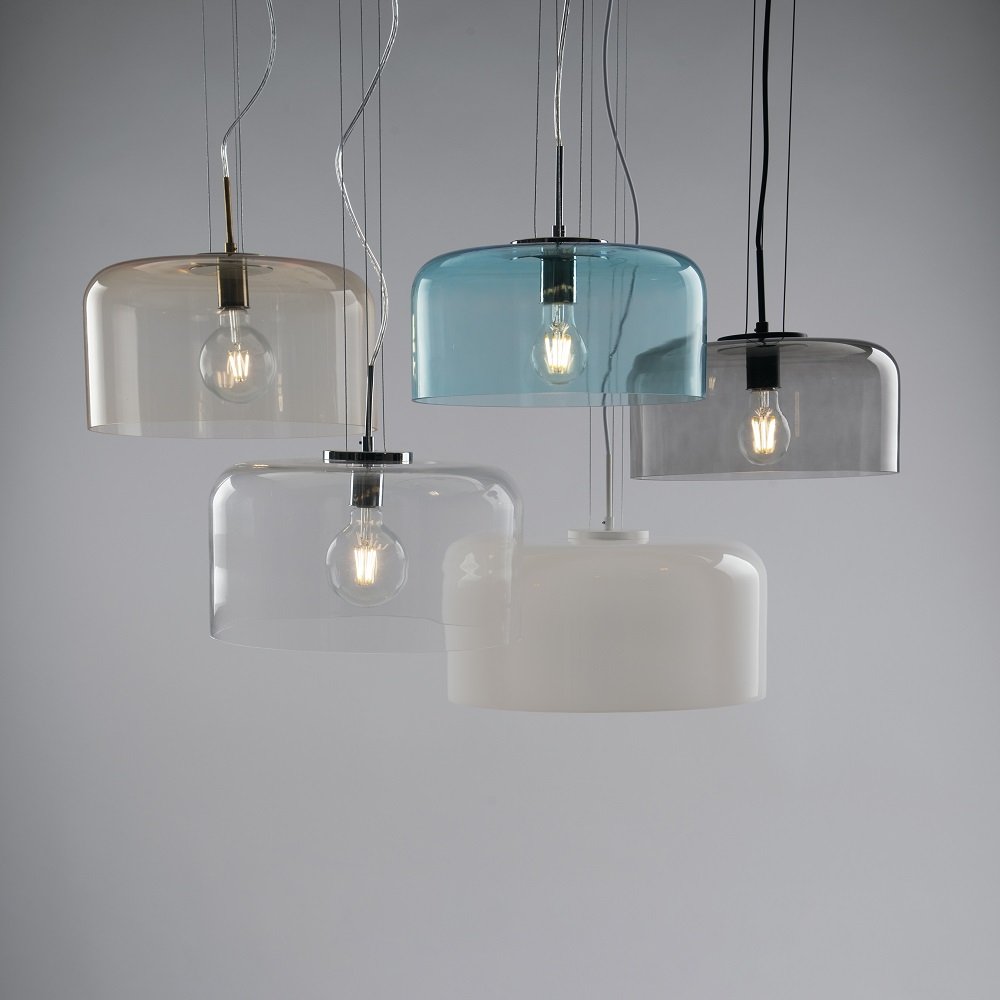 Luce Design Gibus S40 GR Light » Lampen Leuchten 1-flammig Pendelleuchte Beleuchtung Zuhause ECO & --> online kaufen für