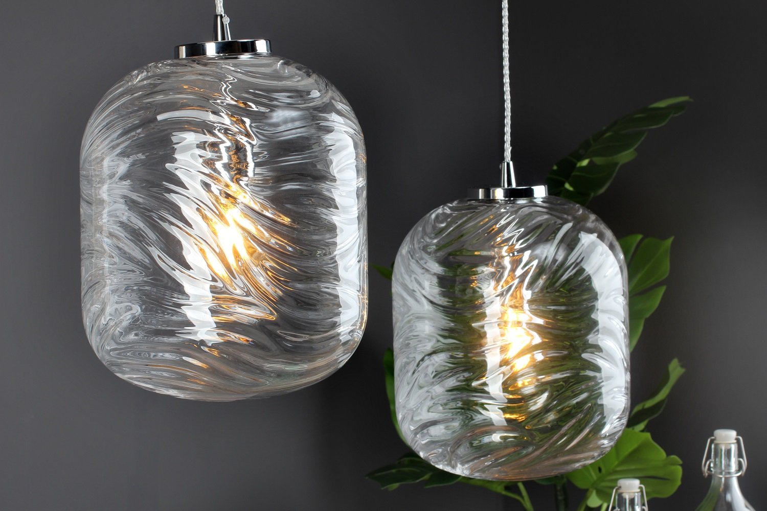 Luce Design Nereide C S2 TR Pendelleuchte 2-flammig ECO Light --> Leuchten  & Lampen online kaufen » Beleuchtung für