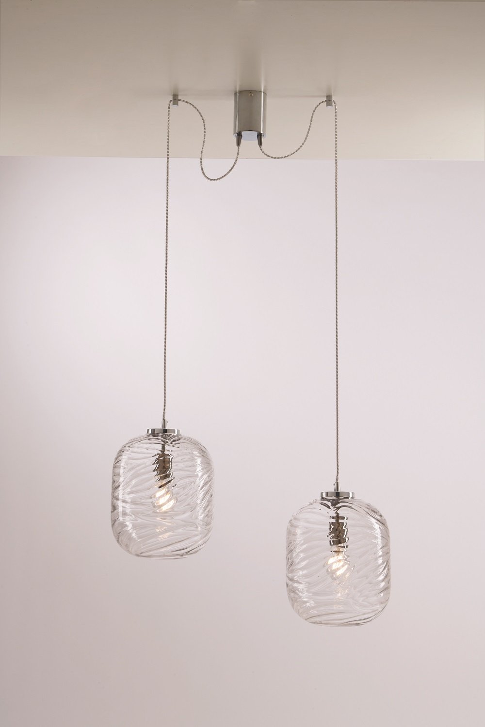 Luce Design Nereide C S2 TR Pendelleuchte 2-flammig ECO Light --> Leuchten  & Lampen online kaufen » Beleuchtung für