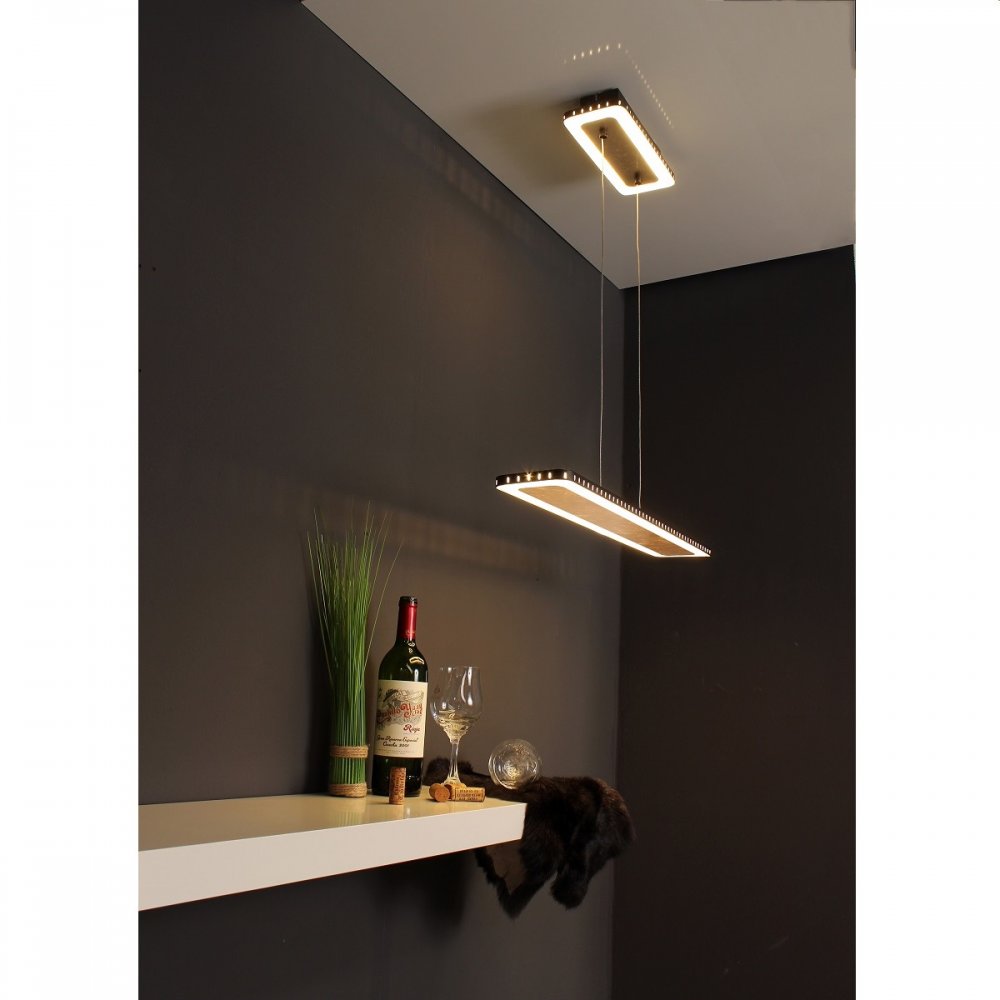 Light ECO Pendelleuchte im --> online Leuchten 2-flammig kaufen gold 9052 Shop Design & Solaris Luce LED S Lampen