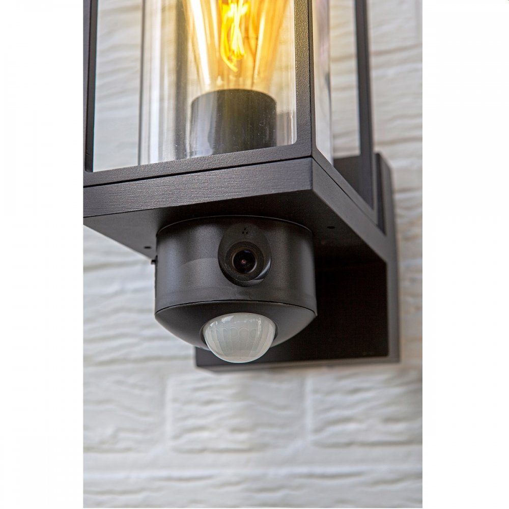 Lutec Flair 5288811012 Außen Kamera Leuchte 1-flammig ECO Light -->  Leuchten & Lampen online kaufen im Shop | Pollerleuchten
