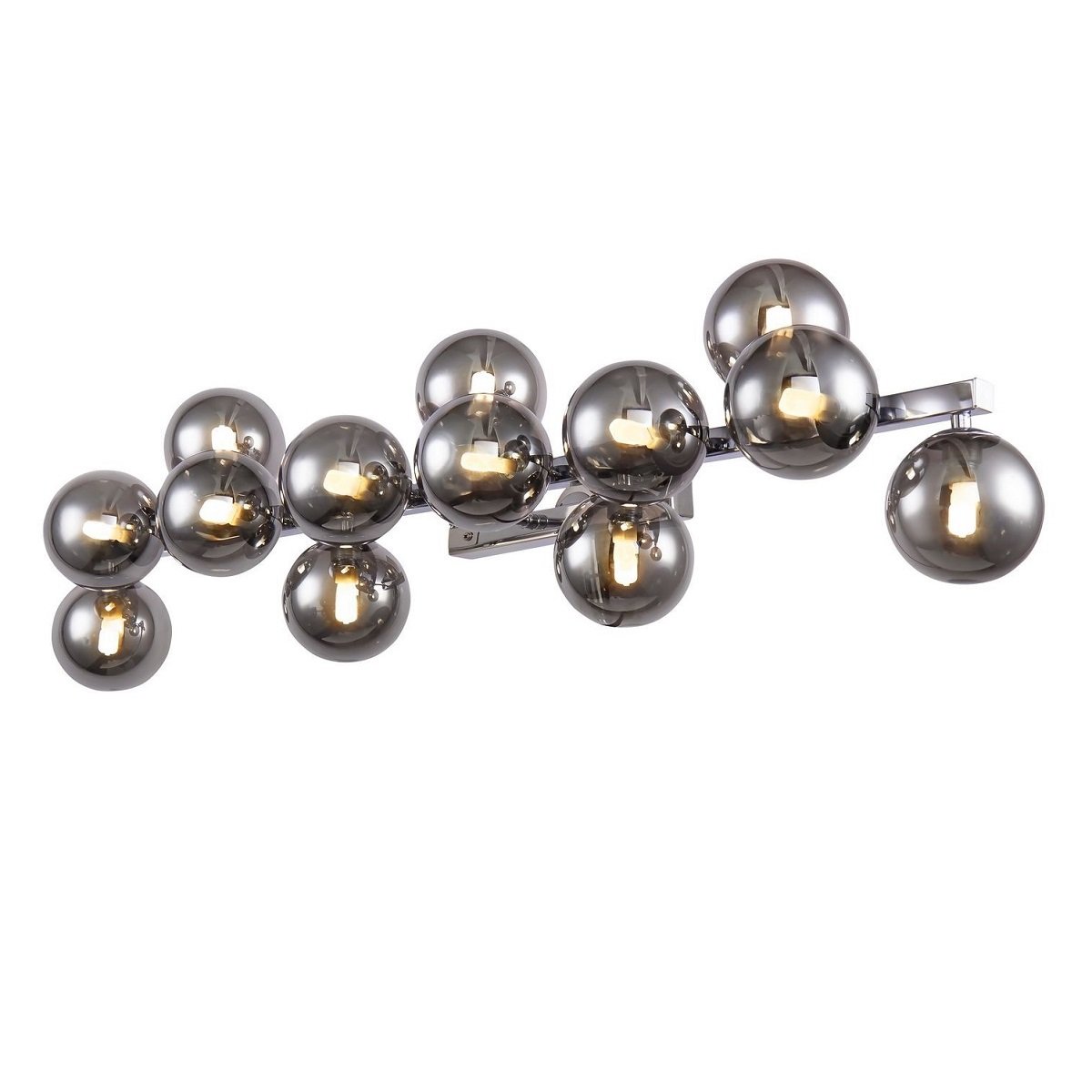 Maytoni Wandleuchte Dallas 95cm chrom rauchglas