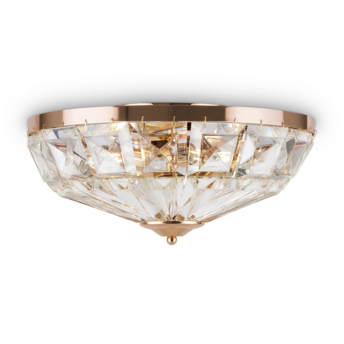 Maytoni Deckenleuchte Facet 40cm goldfarben