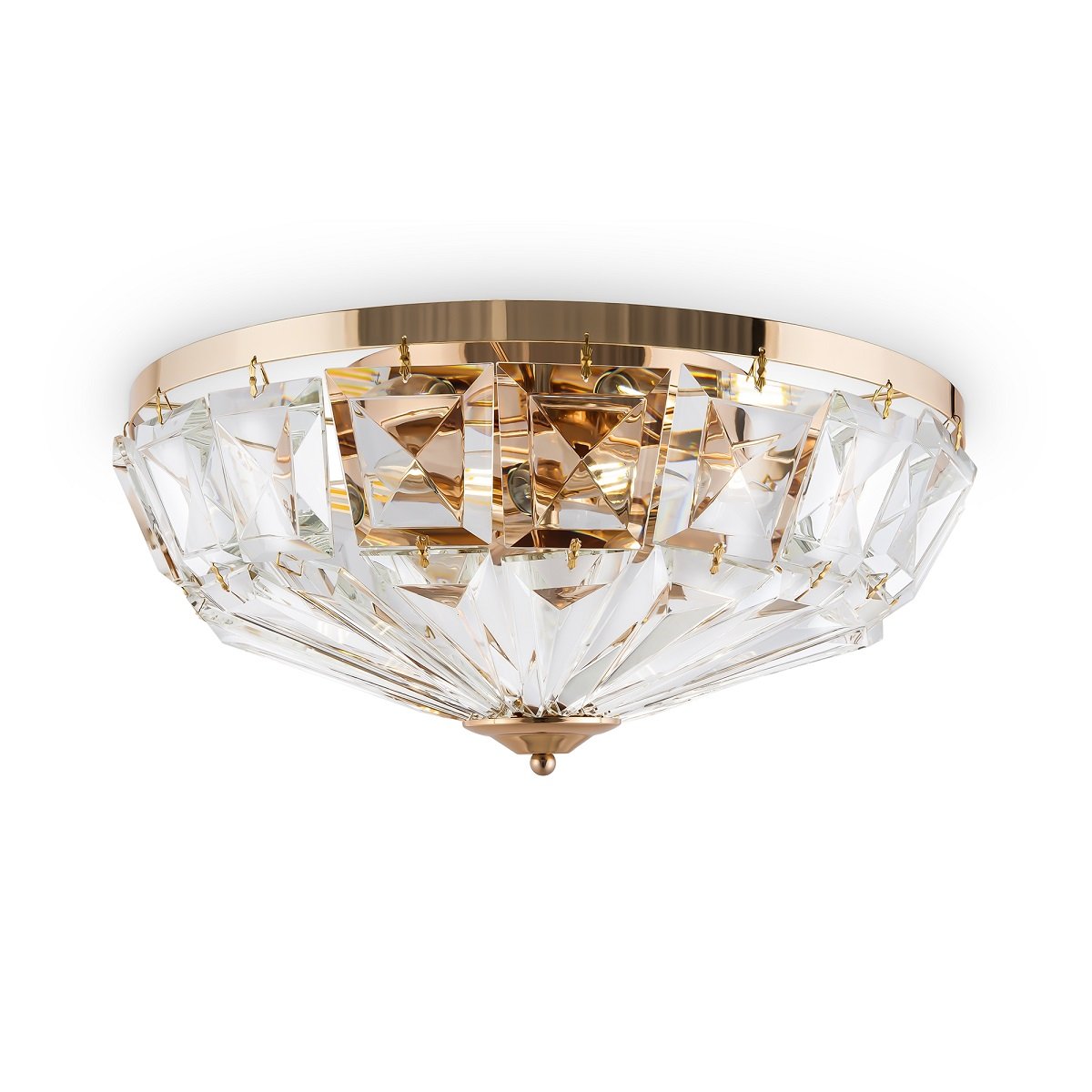 Maytoni Deckenleuchte Facet 49cm goldfarben
