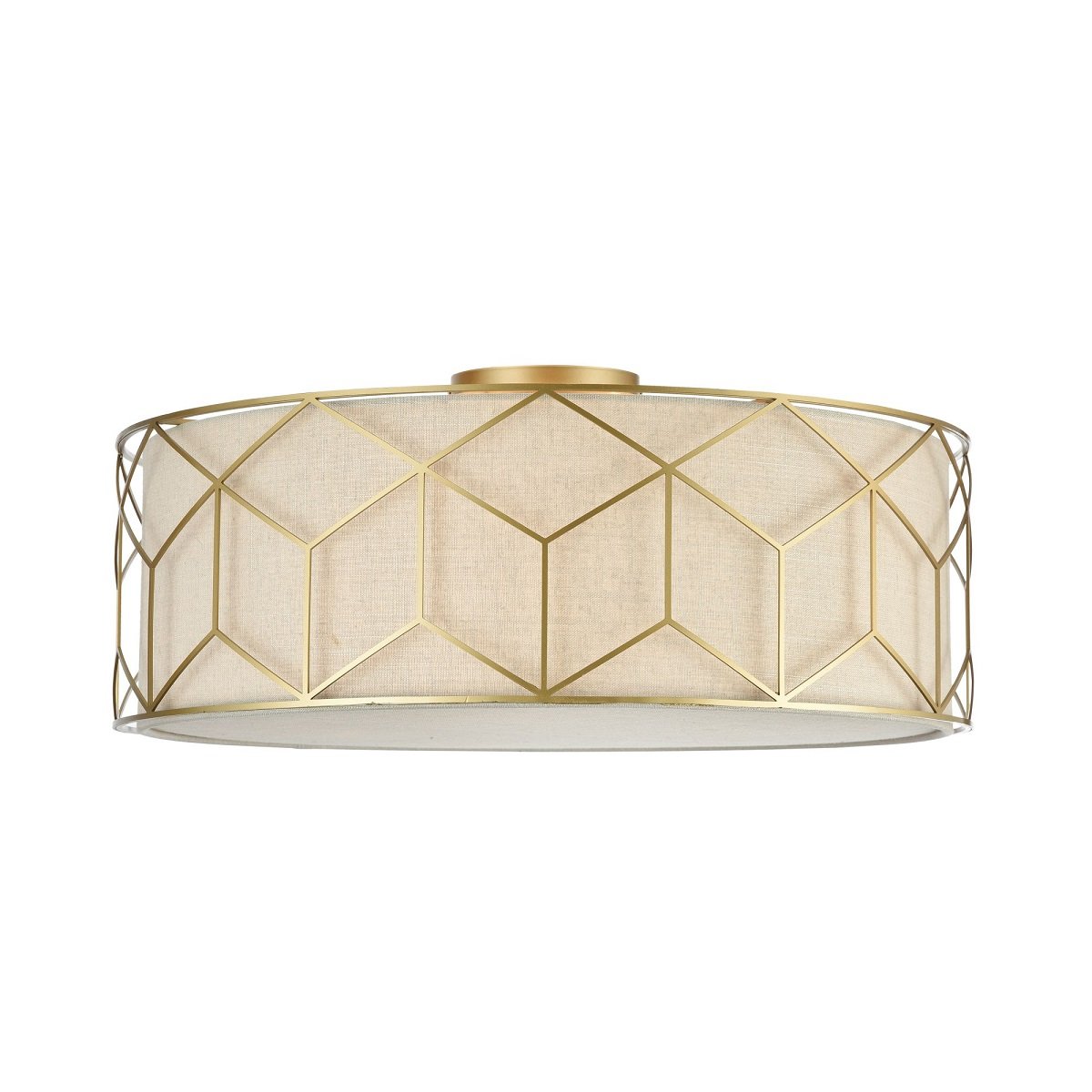 Maytoni Deckenleuchte Messina 5-flammig gold
