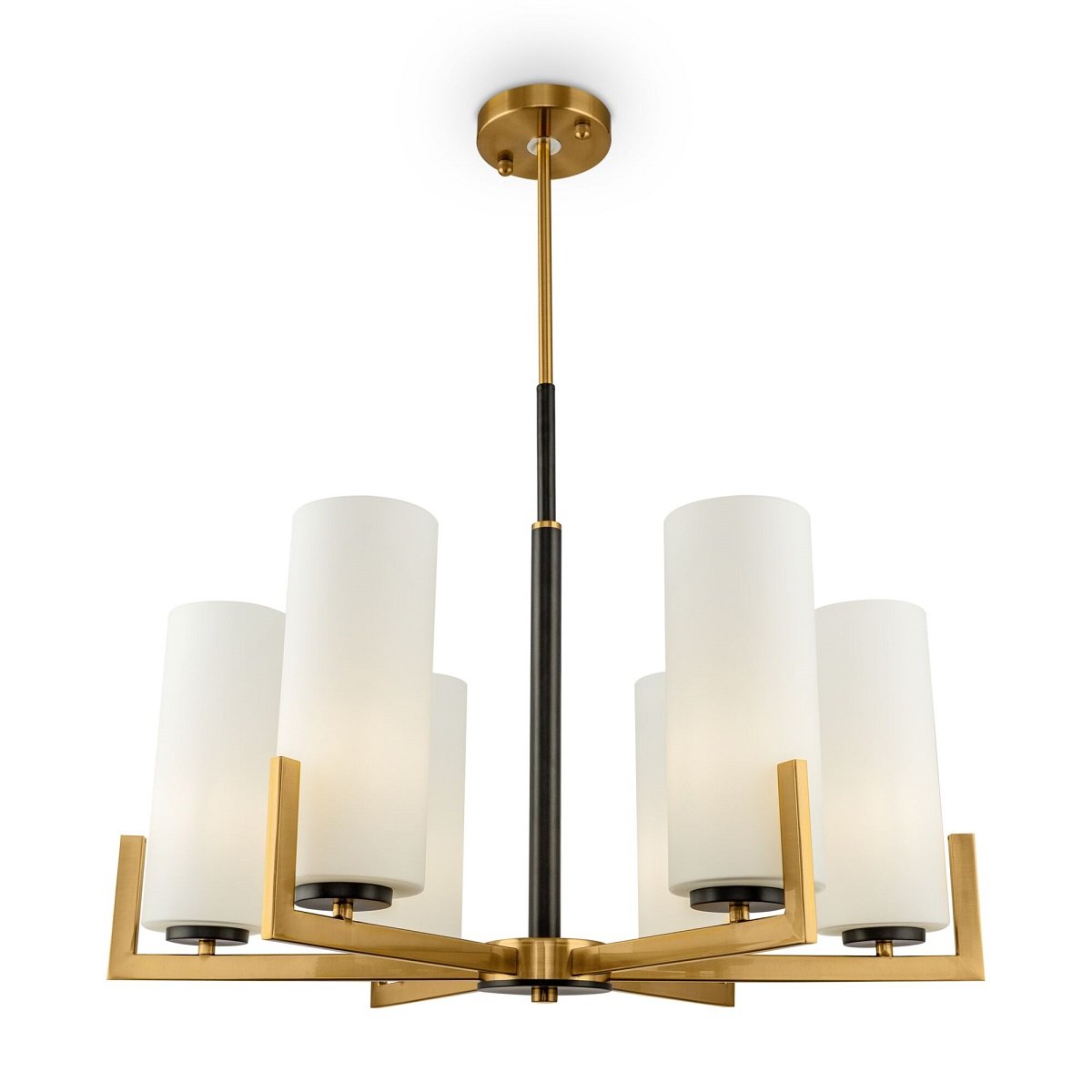 Maytoni Kronleuchter Fortano 6-flammig messing