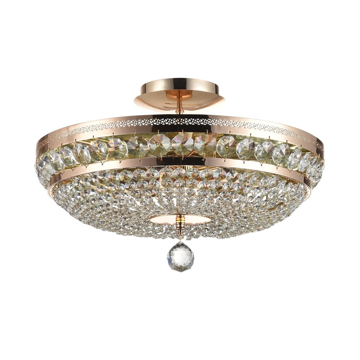 Maytoni Kronleuchter Ottilia 6-flammig gold