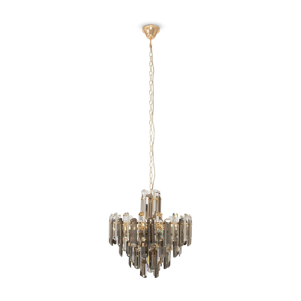 Maytoni Pendelleuchte Flare 6-flammig goldfarben