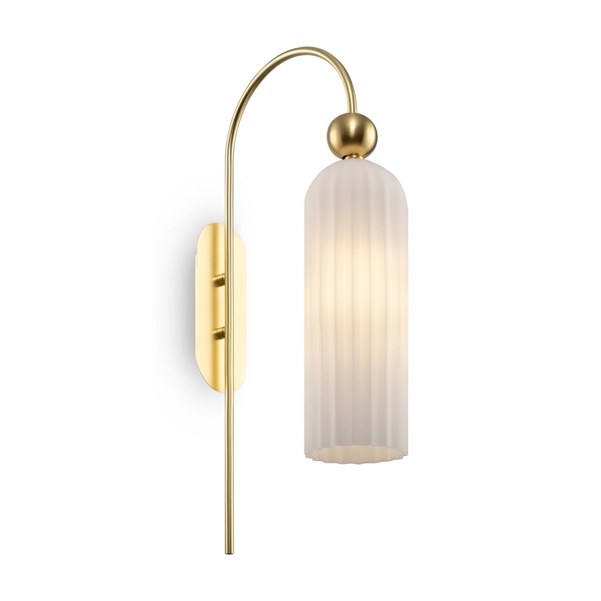 Maytoni Wandleuchte Antic goldfarben weiss E14