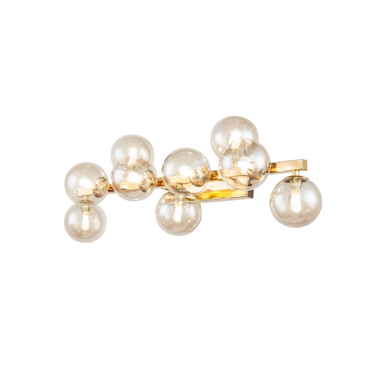 Maytoni Wandleuchte Dallas 61cm gold bernstein