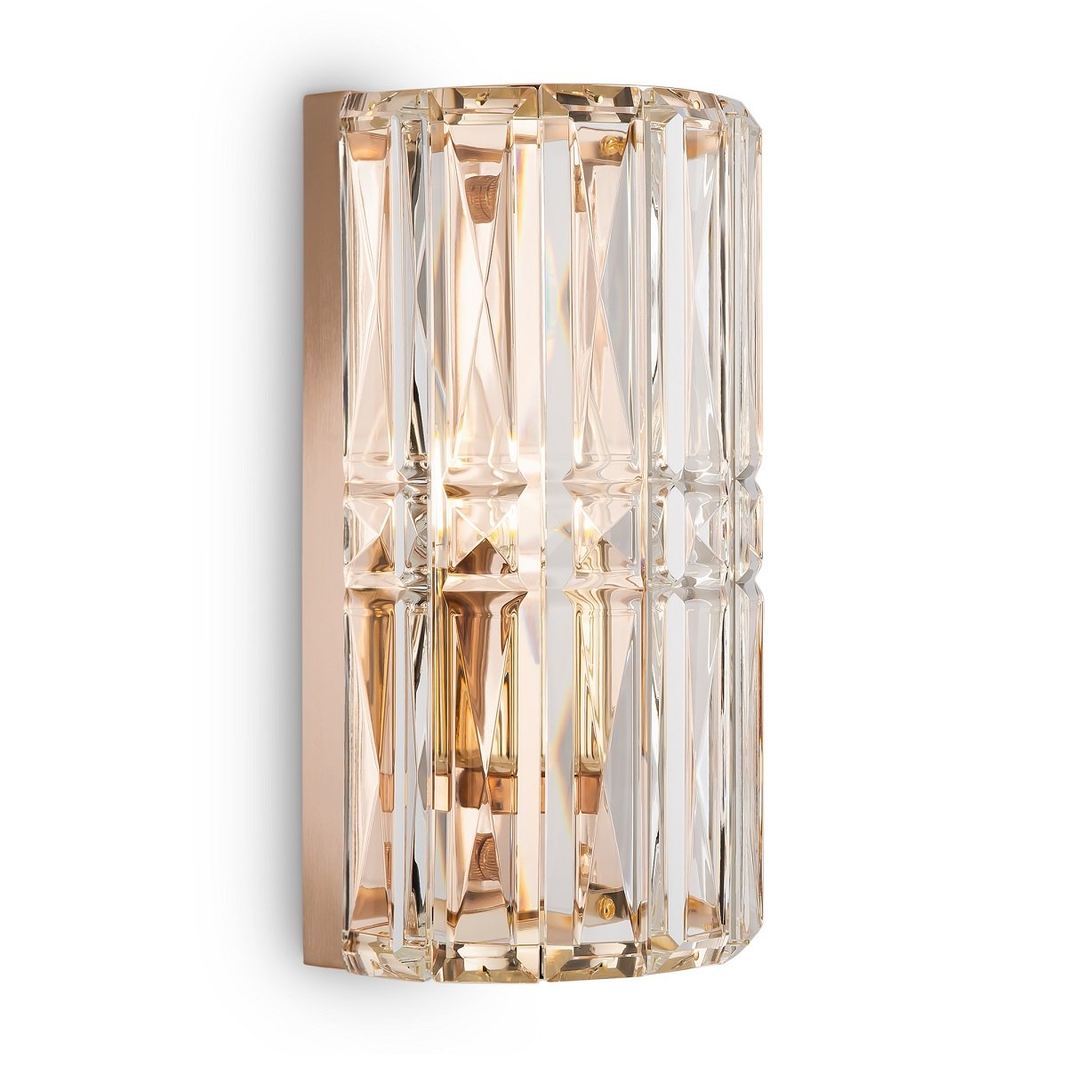 Maytoni Wandleuchte Facet goldfarben