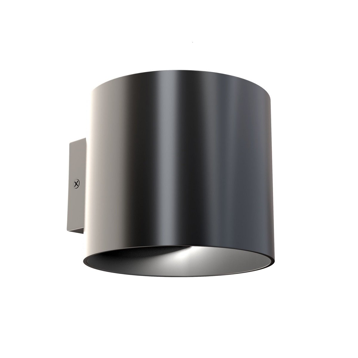 Maytoni Wandleuchte Rond schwarz 10cm G9