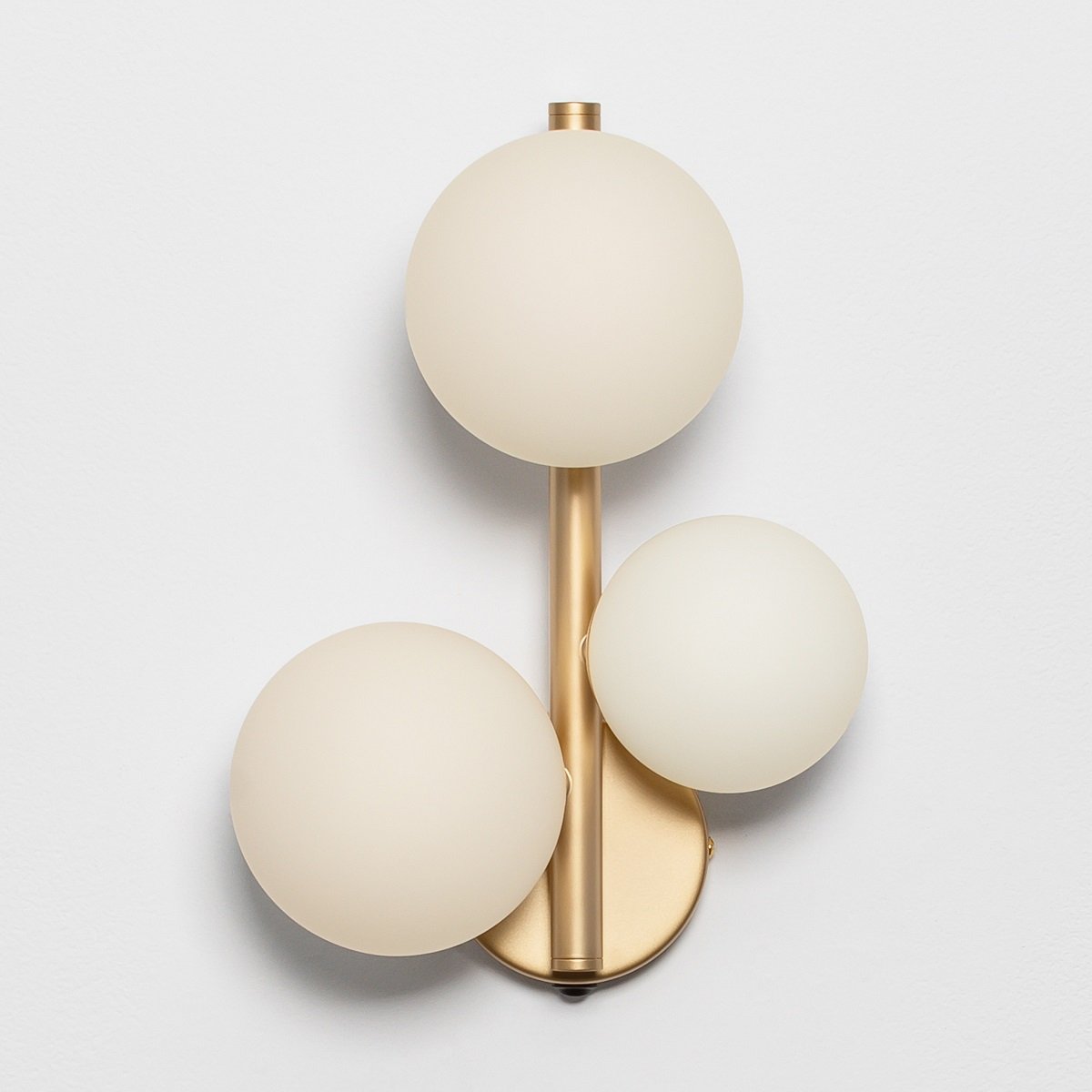 Nova Luce 9028862 ODILLIA Wandleuchte 3-flammig Gold Weiss G9