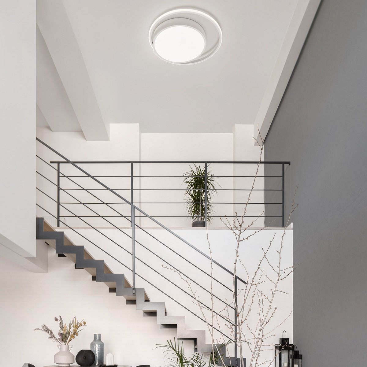 Nova Luce 9081207 ODREY LED Deckenleuchte 40cm 3000K Weiss
