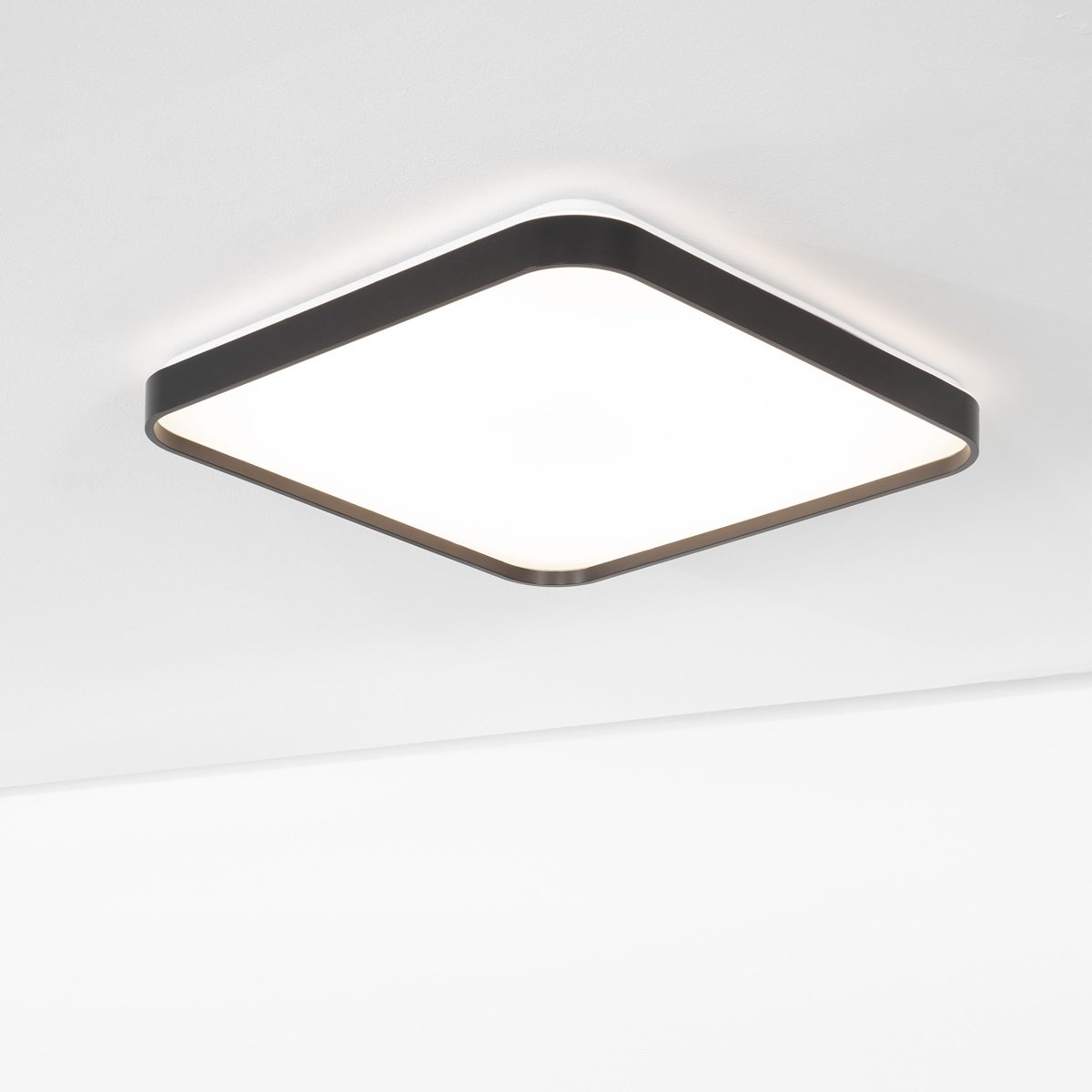 Nova Luce 9081240 ATHOS LED Deckenleuchte 1-flammig 3000K Schwarz