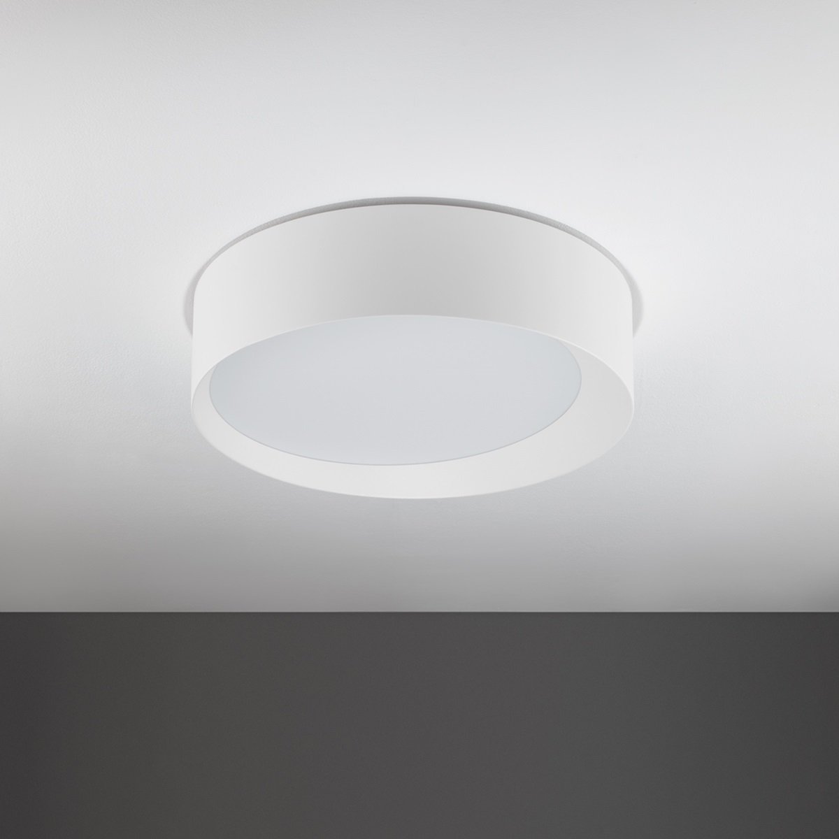 Nova Luce 9085222 OBY LED Deckenleuchte 45cm 3000K Weiss