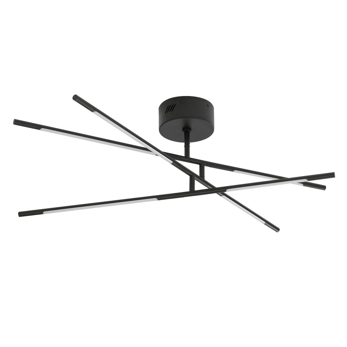 Nova Luce 9180761 RACCIO LED Deckenleuchte 6-flammig 3000K Schwarz