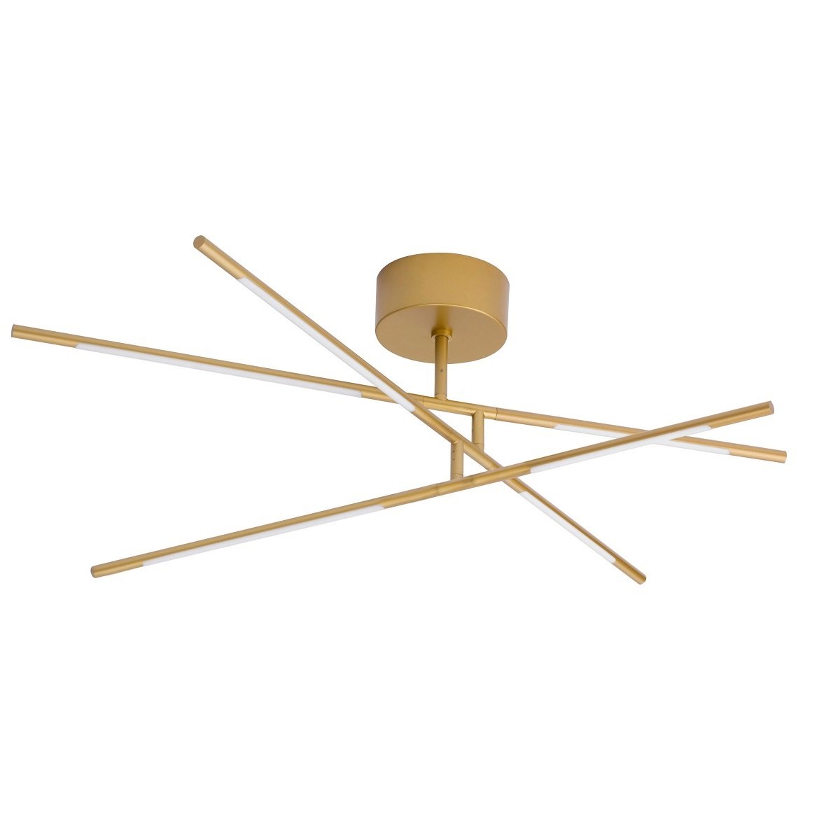 Nova Luce 9180762 RACCIO LED Deckenleuchte 6-flammig 3000K Messing Gold
