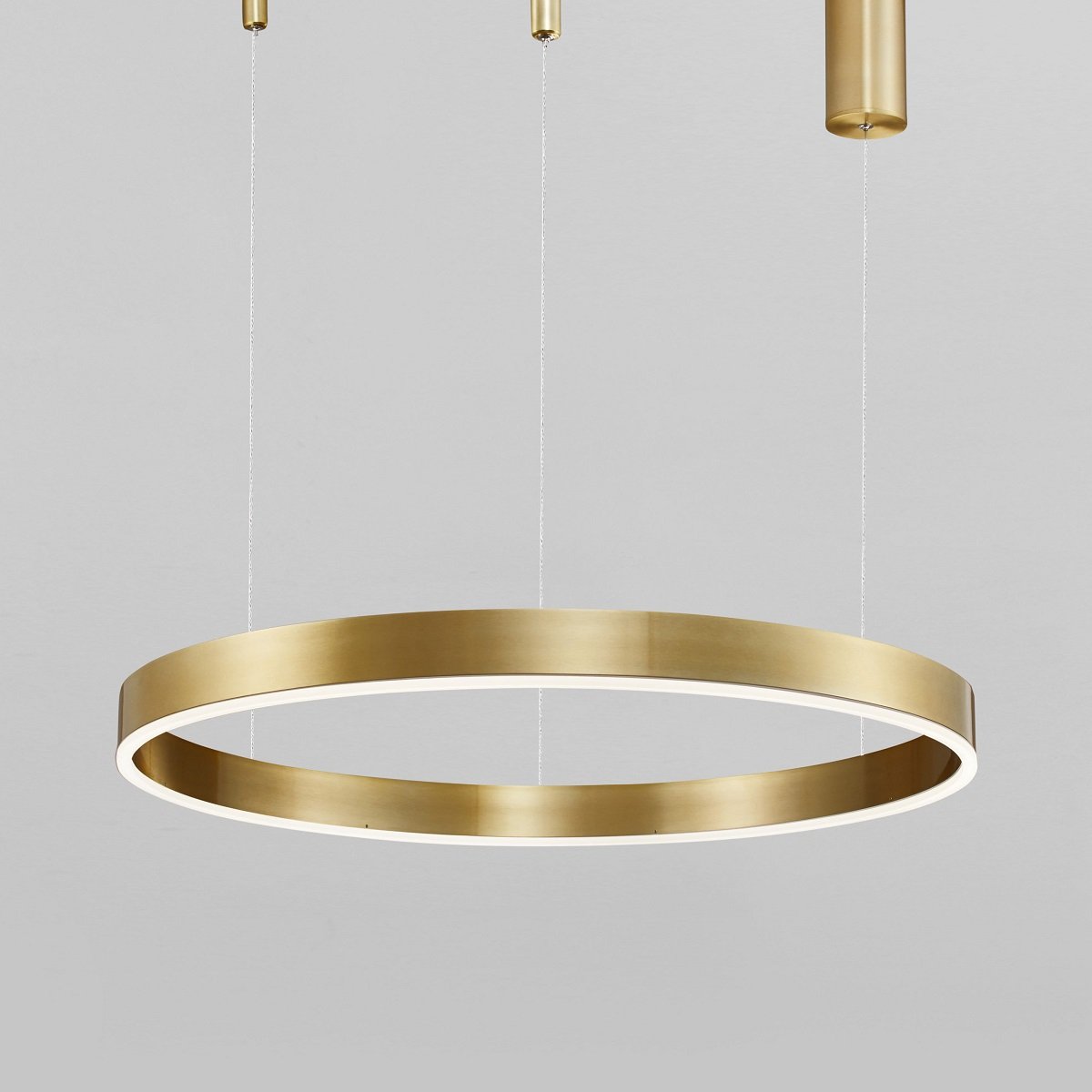 Nova Luce 9190640 MOTIF LED Pendelleuchte 60cm 3000K Messing Gold dimmbar