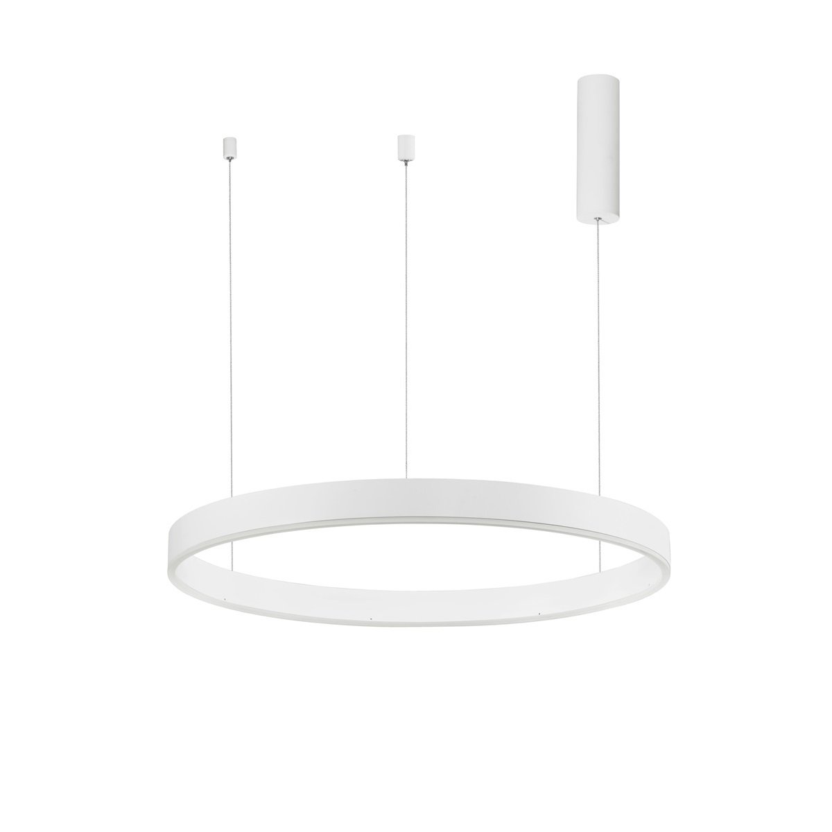 Nova Luce 9190748 MOTIF LED Pendelleuchte 80cm 3000K Weiss dimmbar
