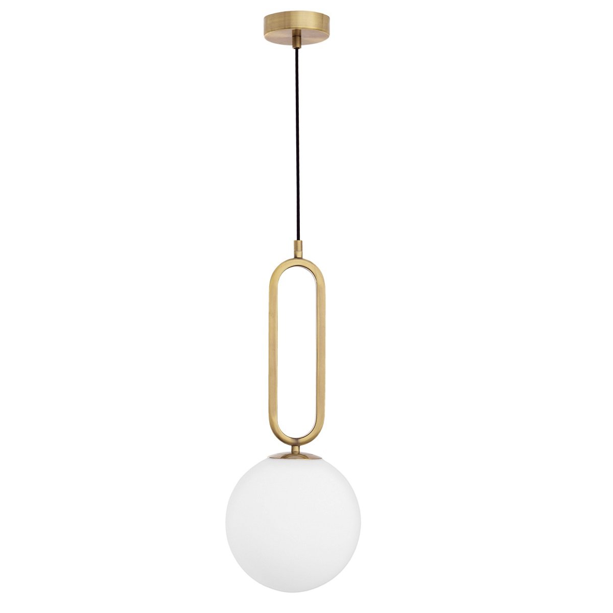 Nova Luce 9191201 GRUS Pendelleuchte 20cm Gold Weiss E27