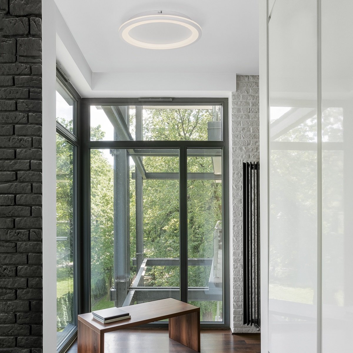 Nova Luce 9212917 OGGY LED Deckenleuchte 37cm 3000K Weiss