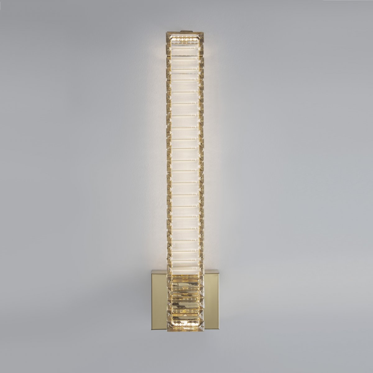 Nova Luce 9333065 AURELIA LED Wandleuchte 14x60cm 3500K Gold Kristall