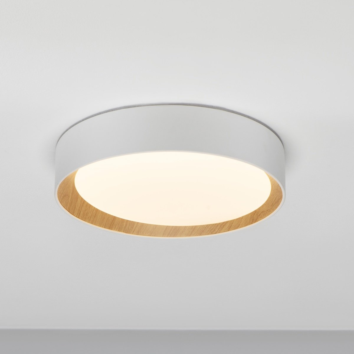 Nova Luce 9345524 STAKE LED Deckenleuchte 35cm 3000K Weiss dimmbar