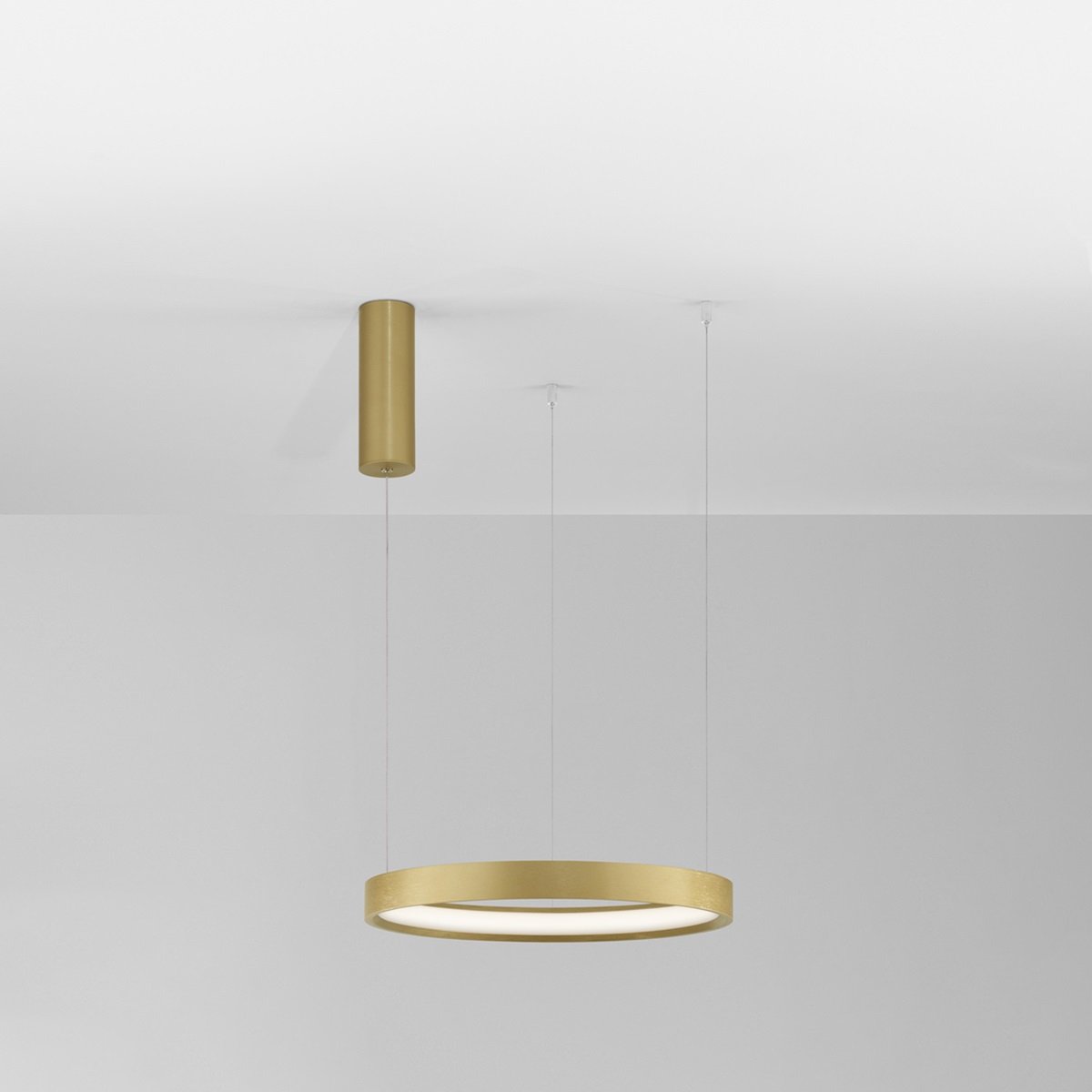 Nova Luce 9345615 PERRINE LED Pendelleuchte 40cm 3000K Gold dimmbar